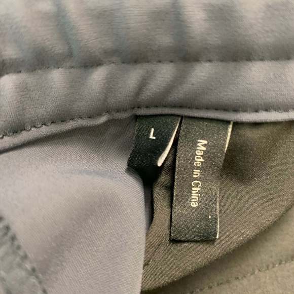 THEORY Grey Slate Polyamide Elastane Joggers Casual Pants - Picture 4 of 4